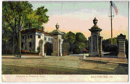 Patterson Park gateway